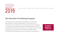 Desktop Screenshot of fundraising-kongress.de